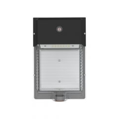 WPXW series ETL DLC listed wall pack light with photocell sensor, 20W-30W, 120-130lm/W, 5 years warranty