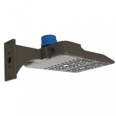 60W-300W shoebox lights with square pole mount bracket