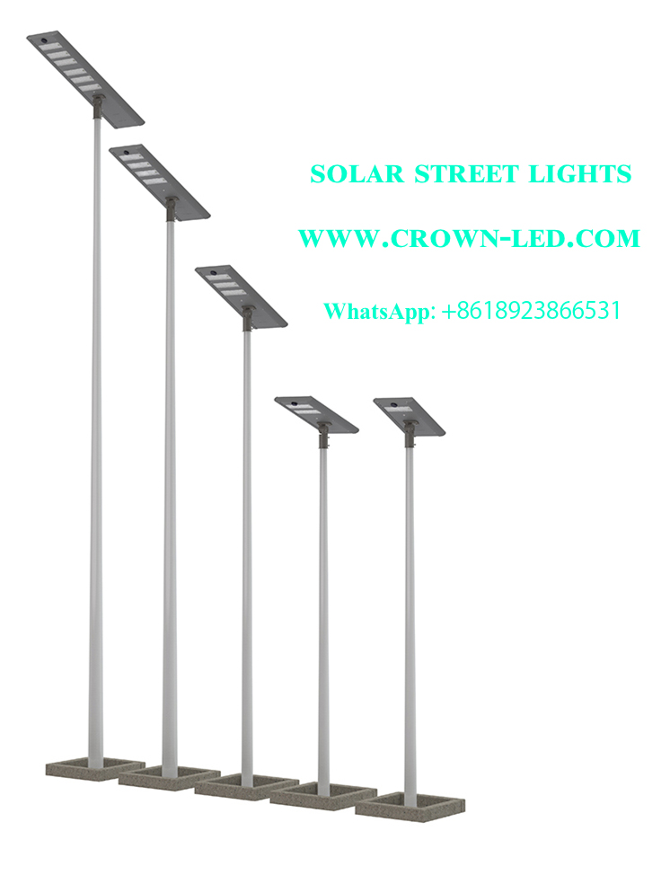 Improve visibility with LED solar street lights