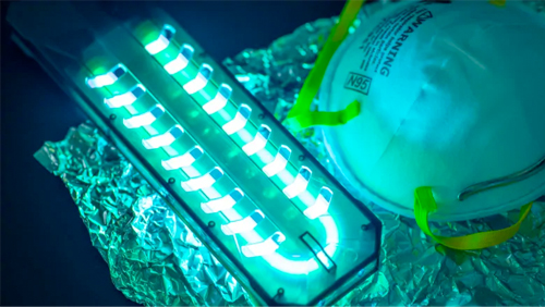 A luz UV-LED limpará o novo coronavírus e o HIV