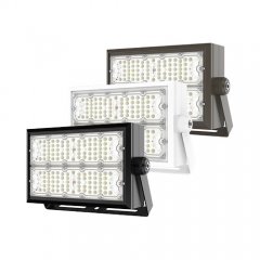 LED-Flutlicht der ARF-Serie, UL/cUL/DLC 5.1-gelistet/TÜV, 50 W–500 W, 5–10 Jahre Garantie, 100–480 VAC, 140–160 lm/W