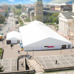 Marquee Tent with ABS Side Walls