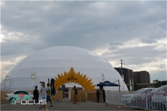 35m Diameter Large Geodesic Dome Tent for Beer Festival
