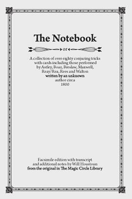 The Notebook by Will Houstoun