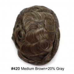 420# Medium Brown with 20% Grey