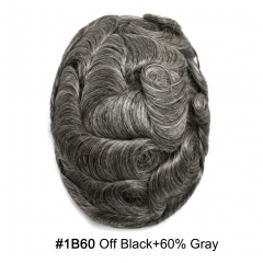 1B60# Off Black with 60% Grey
