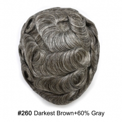 260# Darkest Brown with 60% Grey