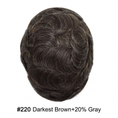 220# Darkest Brown with 20% Grey