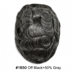 1B50# Off Black with 50% Grey