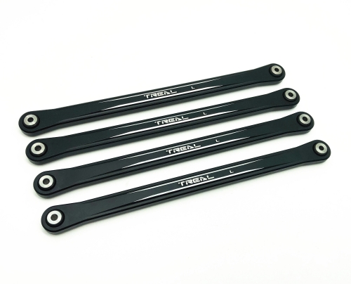 Treal Aluminum 7075 Lower Link Bars (4) Set for Losi LMT