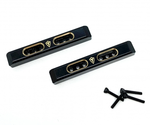 Treal Brass Boulder Bars for 1/24 SCX24 AXI90081 AXI00001 AXI00002 AXI00004 RC Crawler Car