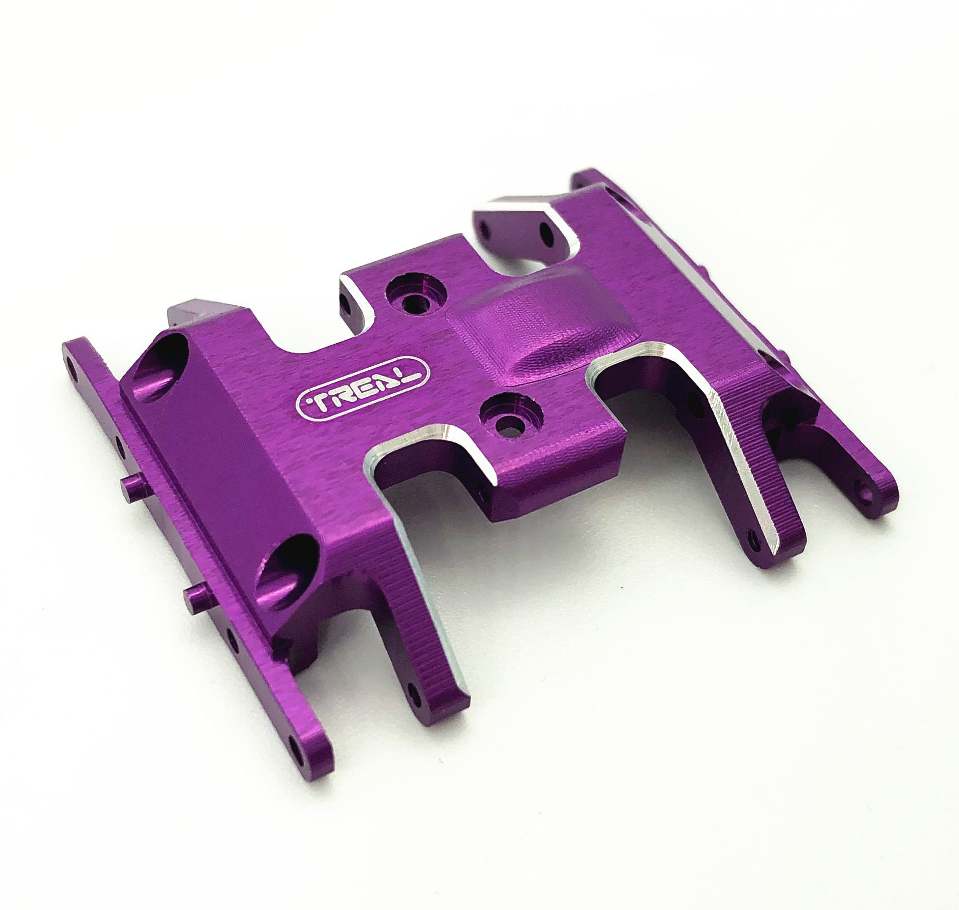 TREAL SCX6 Front Axle Housing One Piece CNC Billet Machined Aluminum 7075 For Axial Scx6 Upgrades Ar90 Front Axle