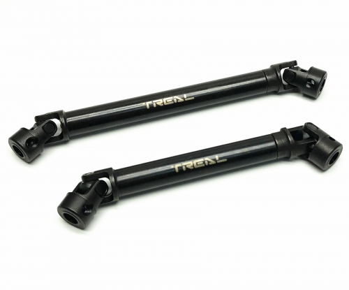 Treal HD Heavy Duty Steel Center Slider Driveshaft  CVD 2Pcs/Set for Axial Ryft