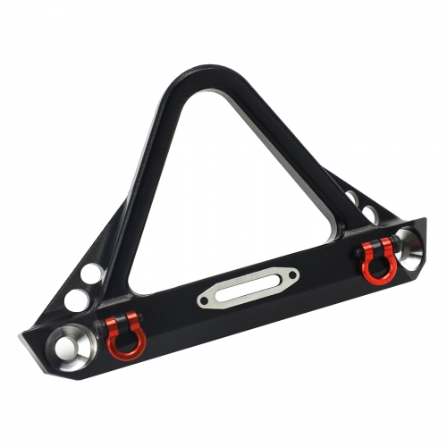 TREAL Axial SCX24 Gladiator Front Bumper w/ Shackle Alu 7075 CNC Machined for 1/24 RC SCX24