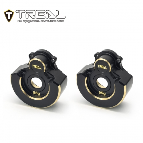 Treal TRX-4 Brass Heavy Weight Outer Portal Drive Housing 95g(2pcs)
