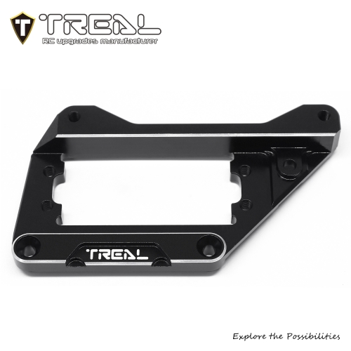 TREAL SCX10 Pro Front Servo Mount 4-Links Mount Aluminum 7075 Upgrades