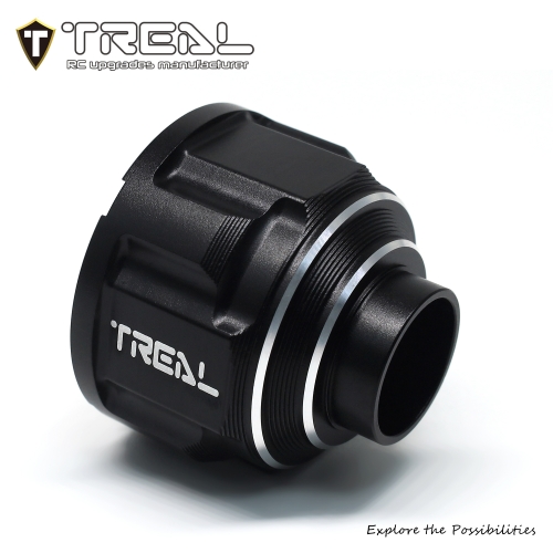 TREAL Aluminum 7075 Front & Rear Diff Housing Case CNC Machined Upgrades Compatible with Traxxas XRT & XMAXX