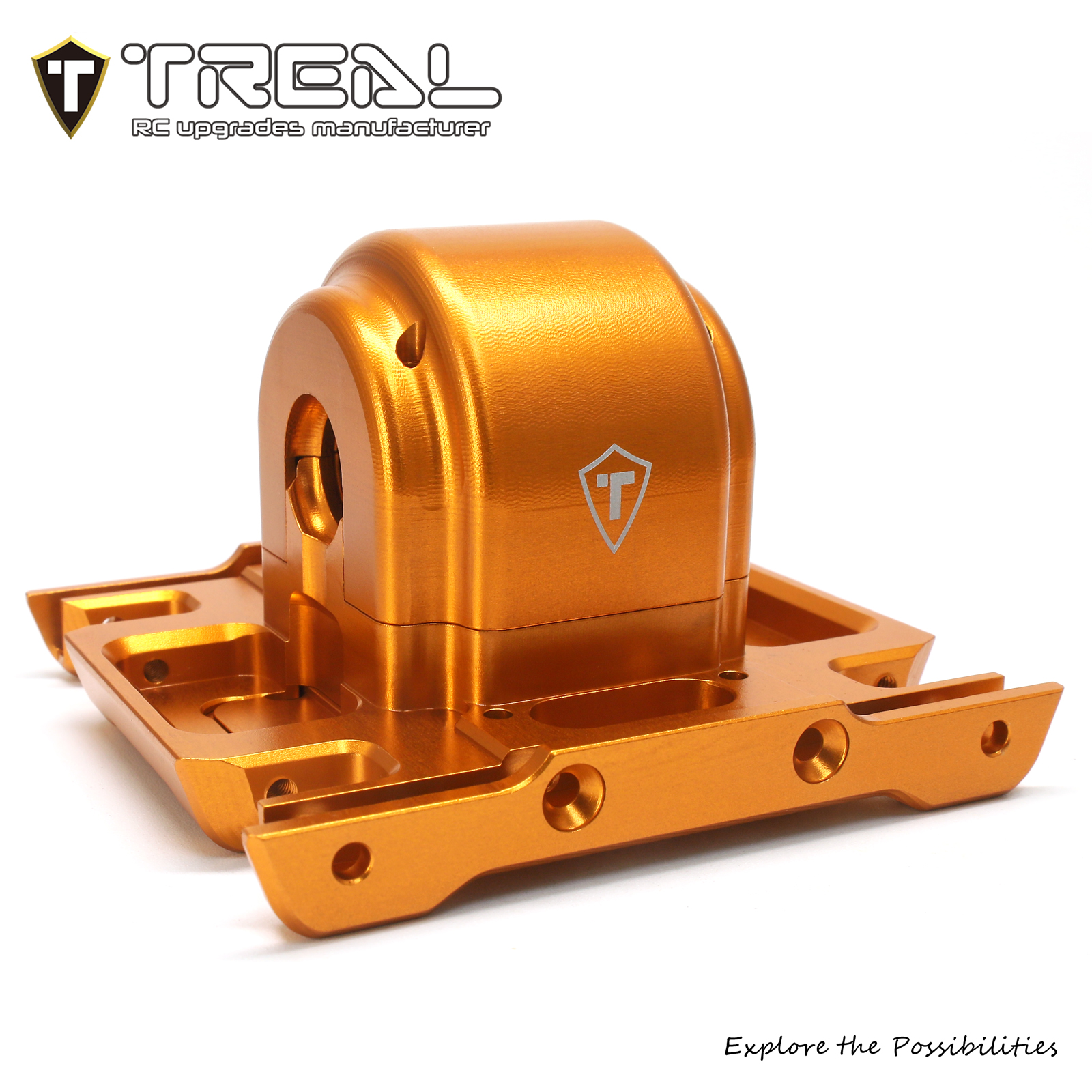 Treal Aluminum 7075 Gearbox Housing Set with Covers