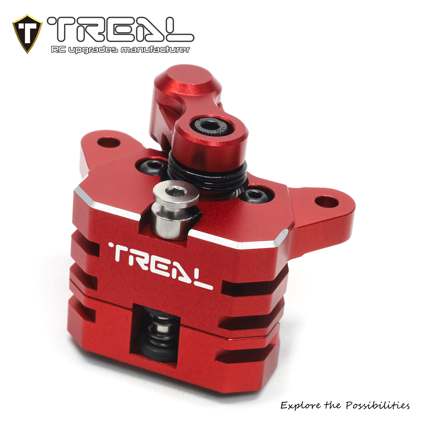 TREAL Aluminum 7075 Front Brake Caliper For Losi 1 4 Promoto MX Motorcycle