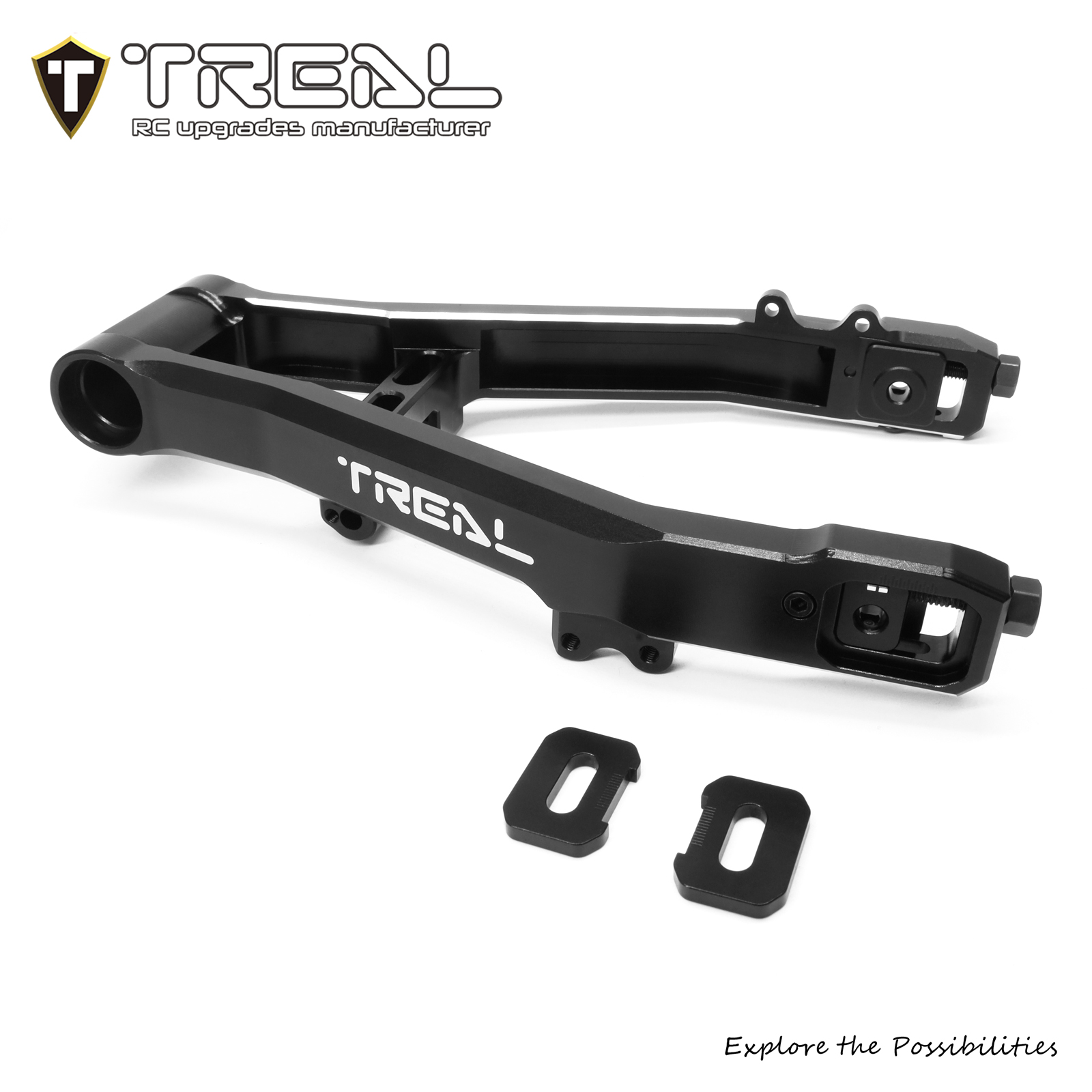 Treal Aluminum Adjustable Rear Swing Arm Cnc Billet Machined