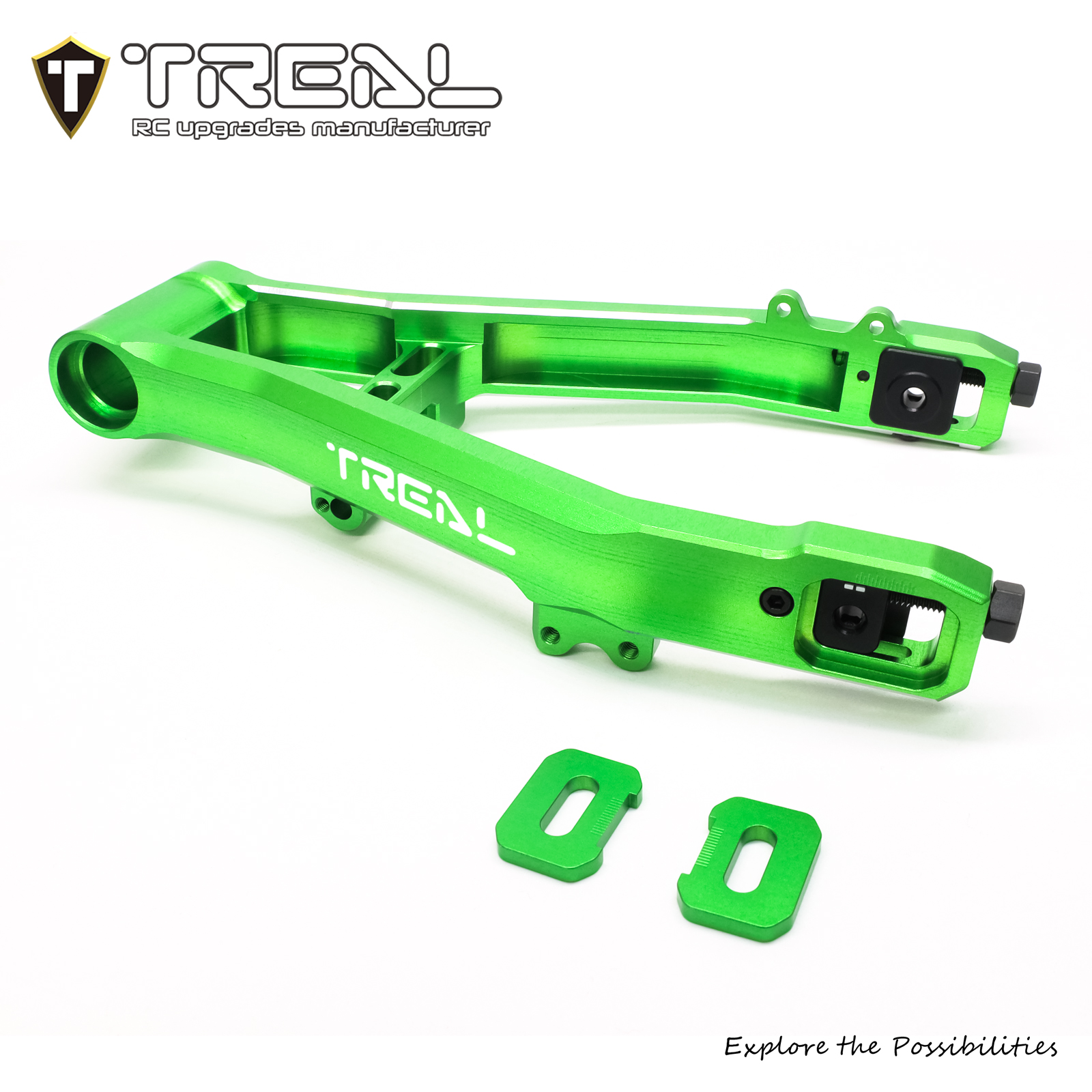 Treal Aluminum Adjustable Rear Swing Arm Cnc Billet Machined