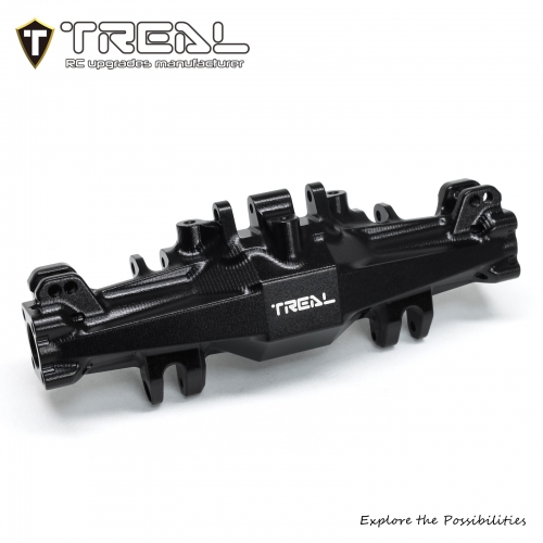 TREAL Aluminum 7075 Front/Rear Axle Housing Set (1P) CNC Billet Machined Upgrades for 1/18 Mini LMT