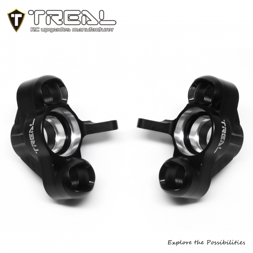 TREAL Aluminum 7075 Front Steering Blocks Knuckles for Arrma 1:8 KRATON 6S EXTREME BASH (EXB)