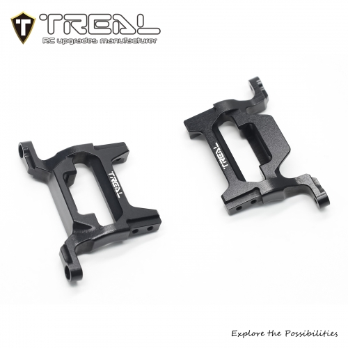 TREAL TRX-4M K10 High Trail Front/Rear Bumper Mounts Aluminum 7075 Upgrades for TRX4M K10 1/18 RC Crawler