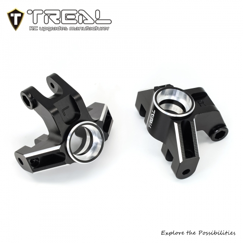 Treal Aluminum 7075 Front Steering Knuckels for Losi LMT