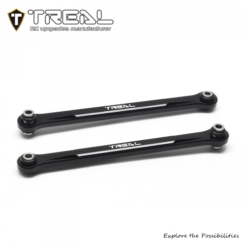 TREAL Aluminum 7075 Front Steering Toe Links Upgrades for Traxxas 1/8 Maxx Slash and 1/10 Maxx