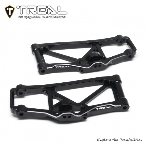 TREAL Aluminium 7075 Front/Rear Lower Arms (2P) for 1/10 Maxx and 1/8 6S Maxx Slash