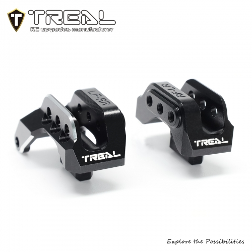 TREAL Aluminum 7075 Front and Rear Shock Mounts for 1/8 Maxx Slash and 1/10 Maxx