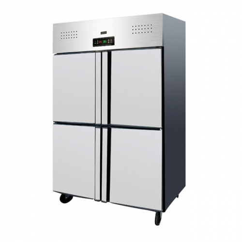 Commercial stainless steel kitchen refrigeration equipment double temperature air cooler freezer and chiller