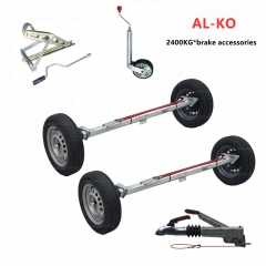 Dual-axis AL-KO brake system