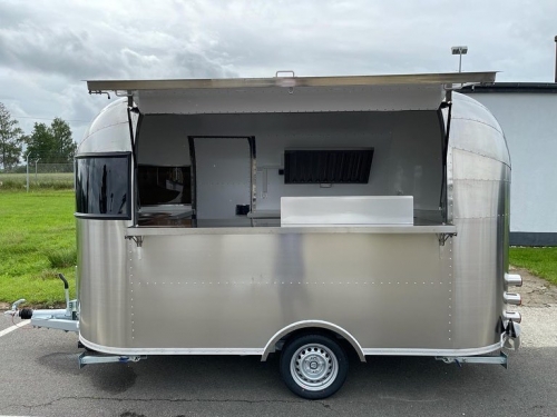 ERZODA Single axle coffee trailer food trailers ETM-1 3.8M Upgraded model
