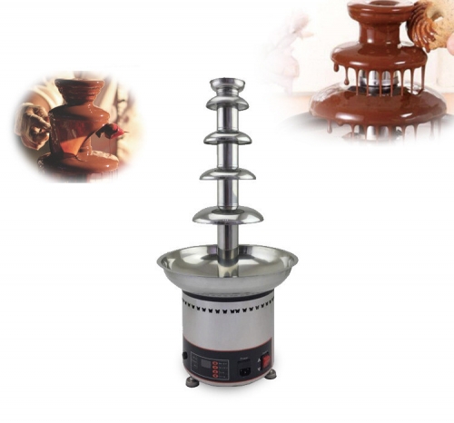Electric  Layer Fondue Fountain Chocolate Melting 5 Tier Chocolate Fountain Machine NP-306