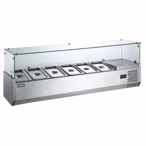 Refrigerated Counter Top Salad Bar Showcase 6x1/3GN
