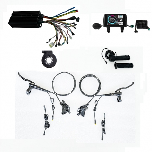 60V-72V 5000-7000W 100A Sine Wave ebike complete Electric Control Kits
