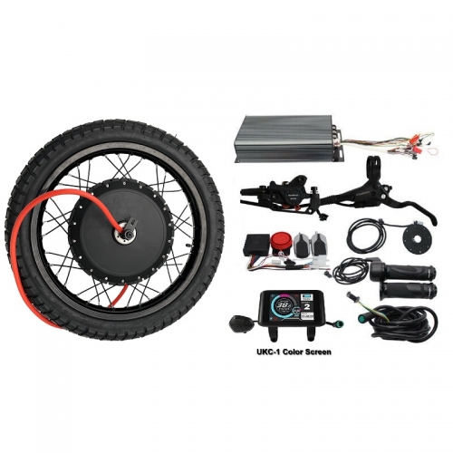 48V-72V 19" 5000W-10800W QS273 High Power Speed eBike Conversion Kits +Intelligent Control System With Bluetooth Module