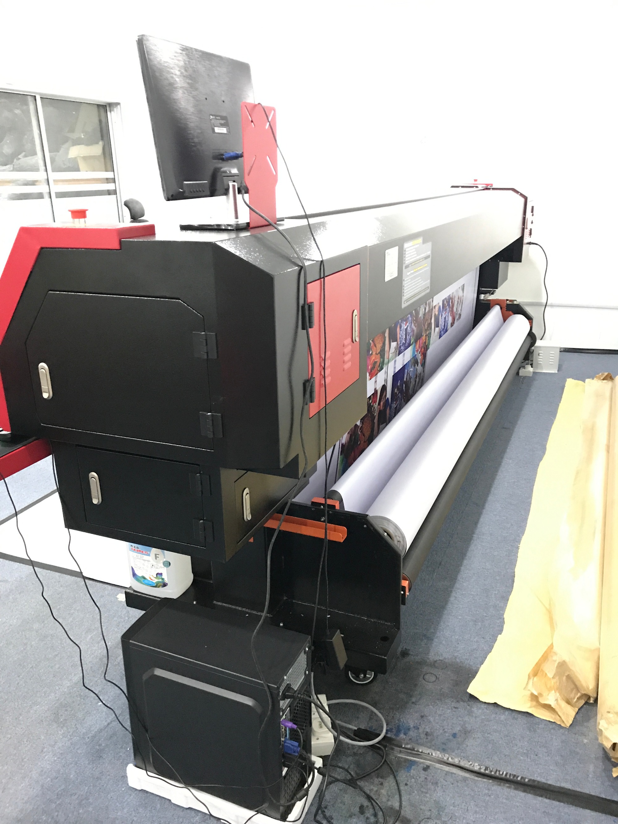 3 2m Roll To Roll High Speed Industrial Large Format Digital Solvent