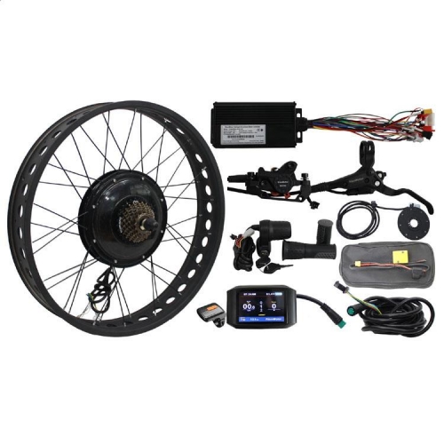 36V-72V 1000W Fat Tire eBike Conversion Kits