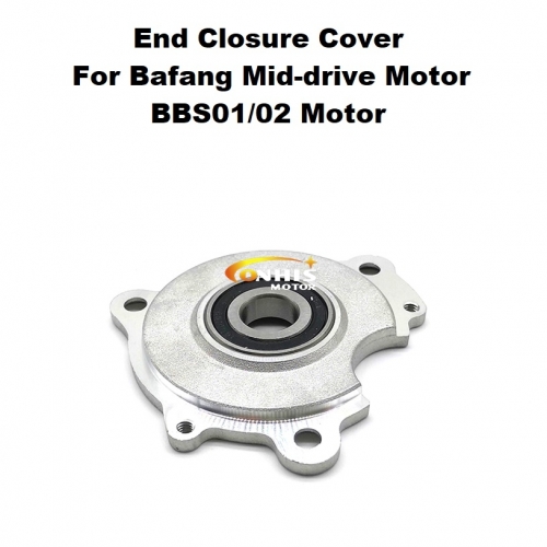 End Closure Cover for Bafang Mid-Drive BBS01/02 and BBSHD Motor