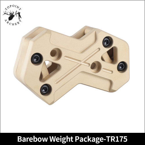 Barebow Weight Package for Topoint X 25 Recurve bow riser-TR175