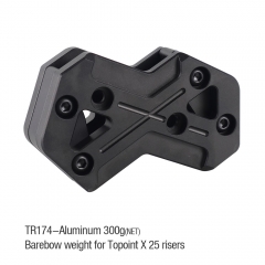 Barebow Weight Package for Topoint X 25 Recurve bow riser-TR174