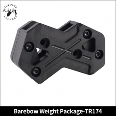 Barebow Weight Package for Topoint X 25 Recurve bow riser-TR174