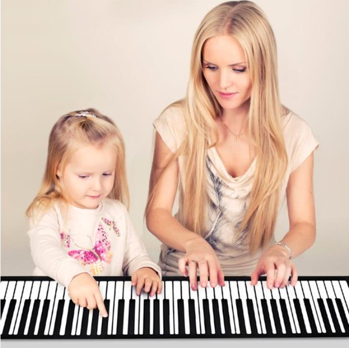 Flexible Roll Up Piano For Kids