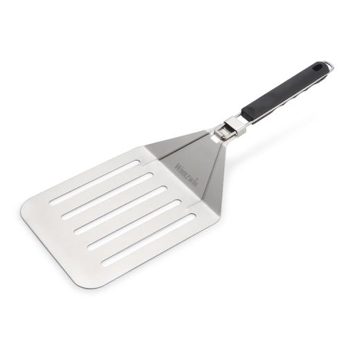 Stainless Steel Pizza Peel Spade,Stainless Steel Pizza Shovel Paddle With Foldable Handle