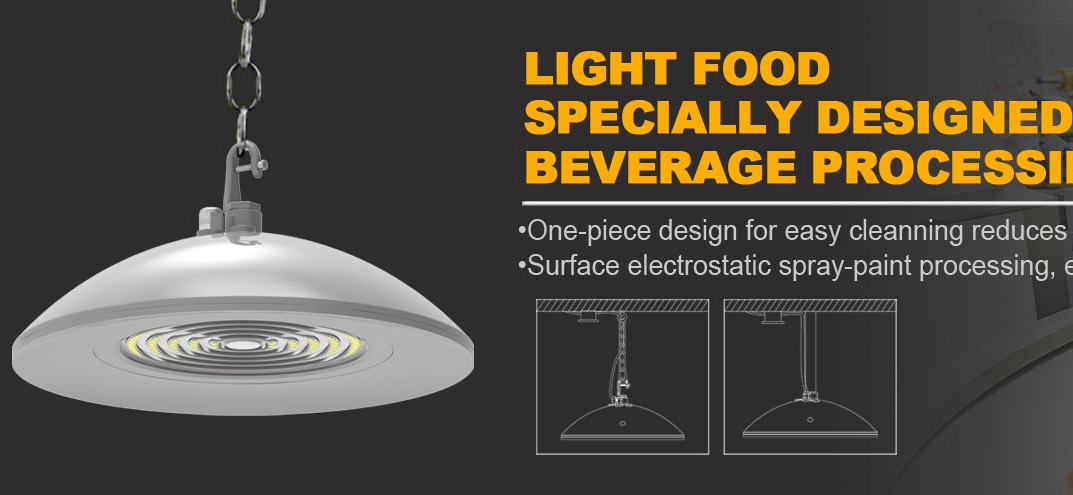 How to choose LED high bay light for Food Processing Industry