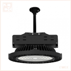 HBL 100w led ufo high bay light with excellent heat sink usa standard power box and meanwell power