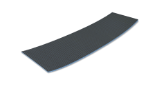 Pre-slit Curved Board